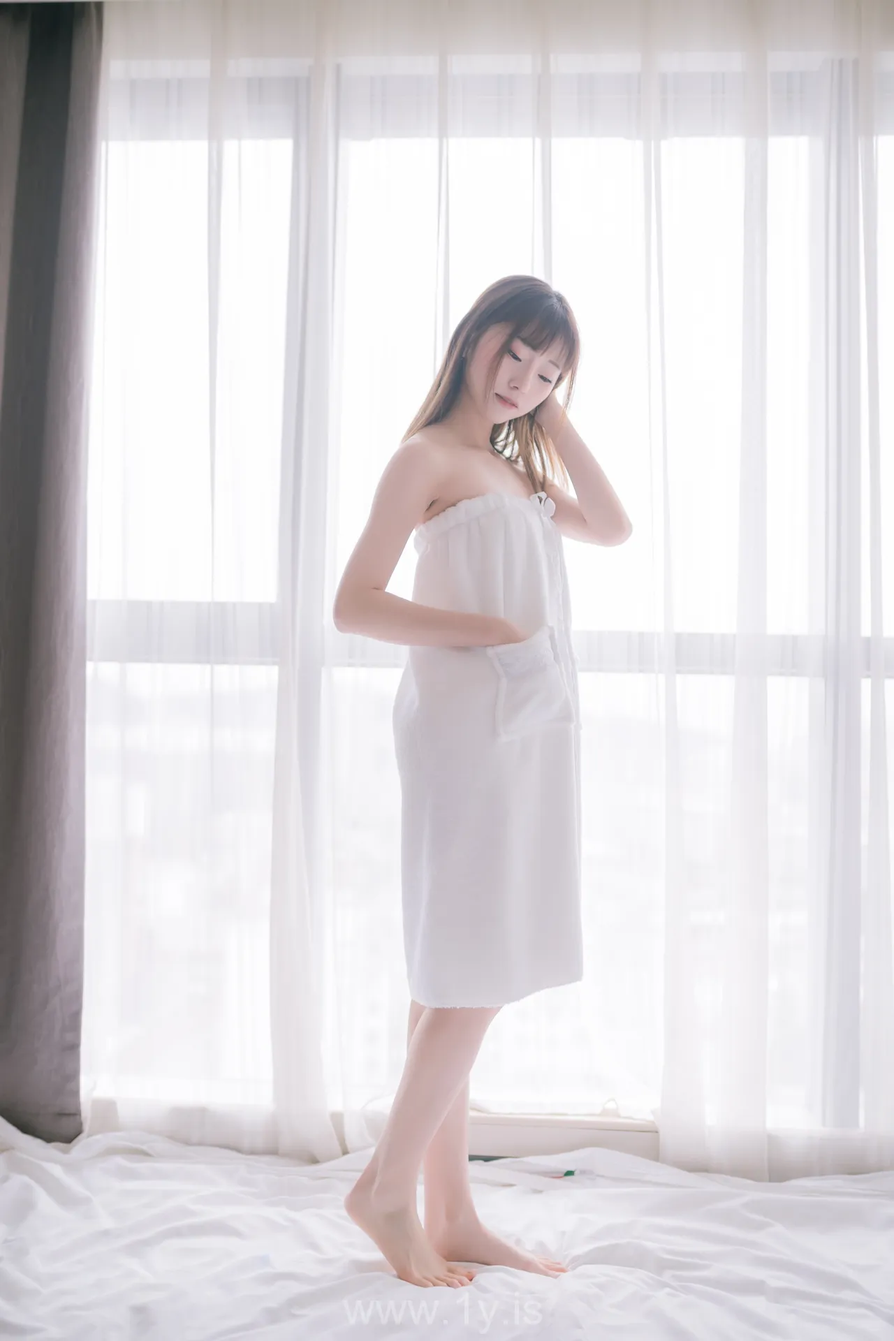 绮太郎 纯白浴巾